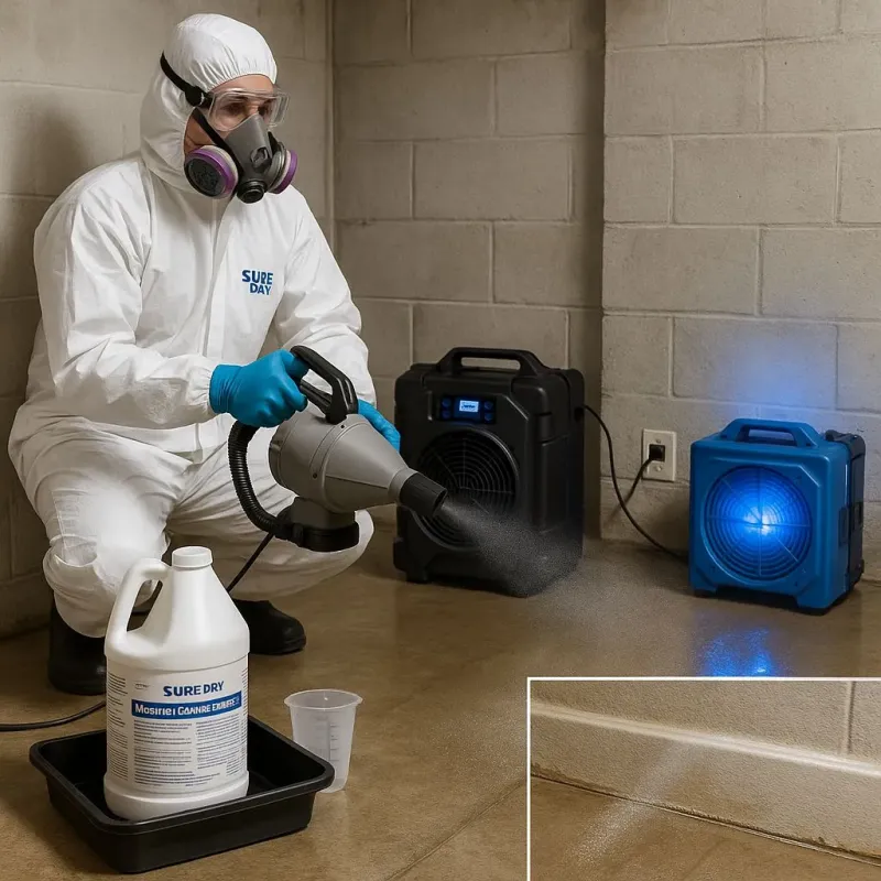 Sanitization and Odor Removal process in Stokesdale, NC