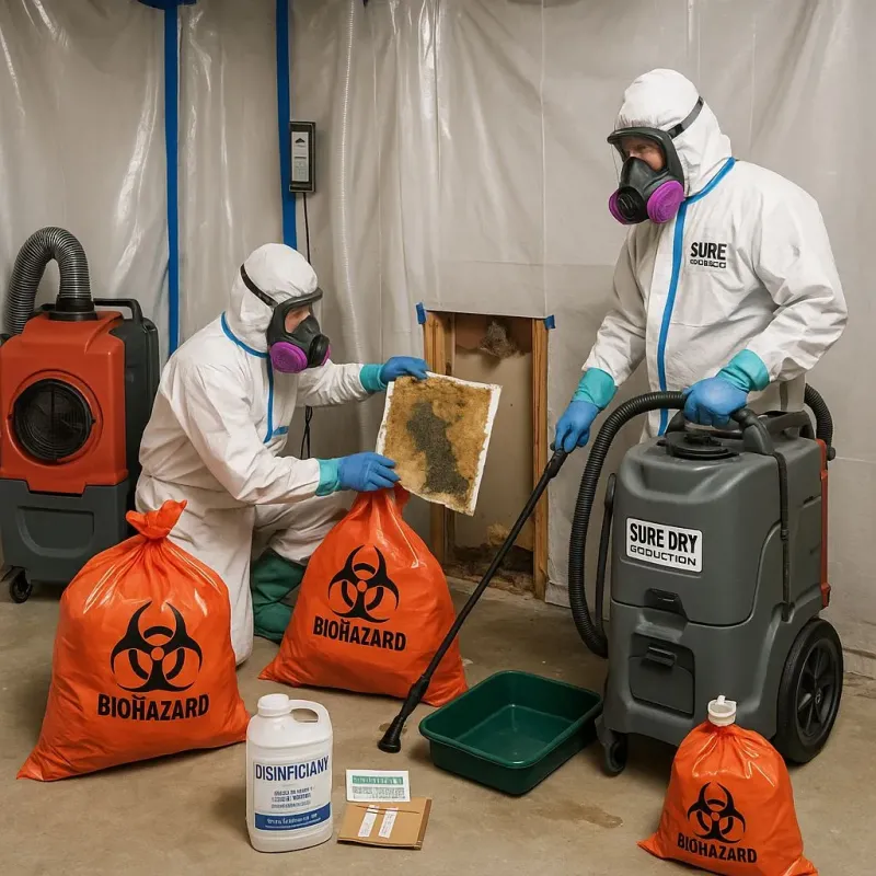 Contaminated Water Handling Protocols process in Stokesdale, NC