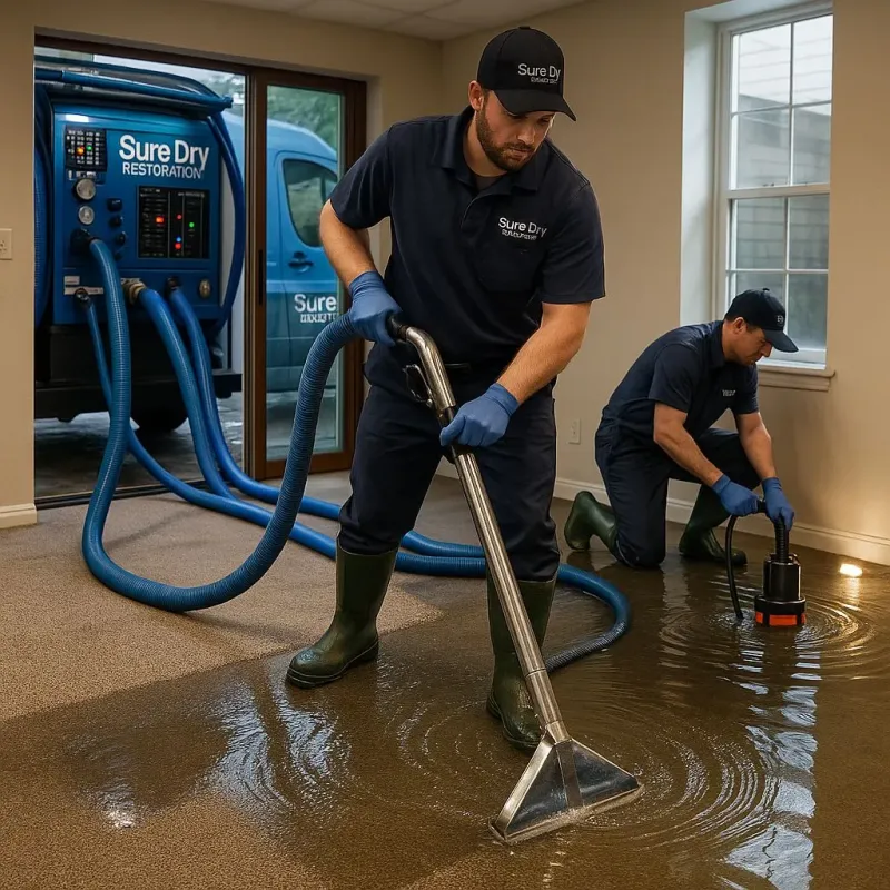 Water Extraction and Removal process in Stokesdale, NC